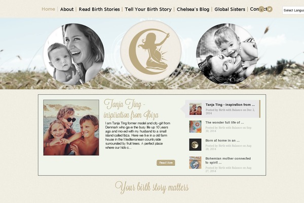Nano3 theme site design template sample