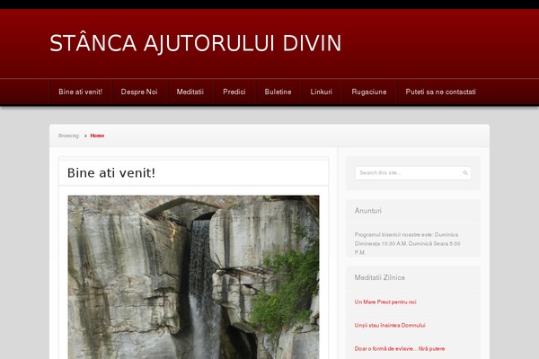 Nuntius theme site design template sample
