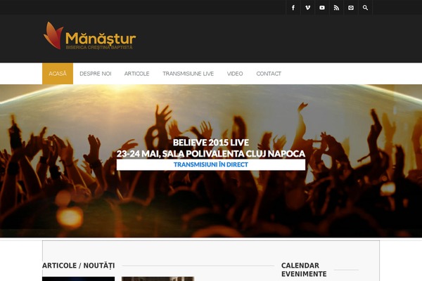 bisericamanastur.ro site used Benevolence