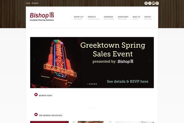 Bi-Shop theme site design template sample