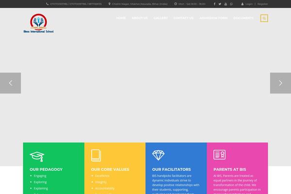 Masterstudy theme site design template sample