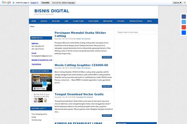 Publisher theme site design template sample