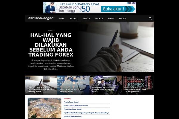 Osage theme site design template sample