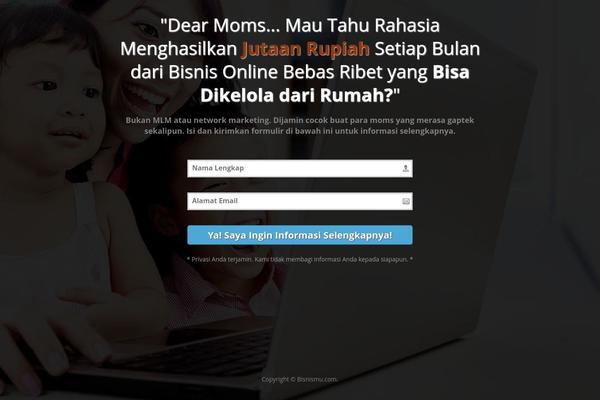 bisnismu.com site used Rambo