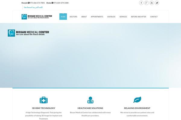 SoulMedic theme site design template sample
