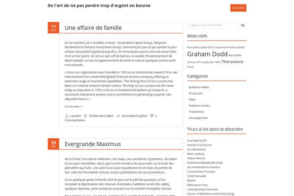 Fruitful theme site design template sample