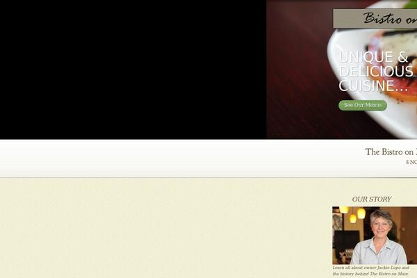 MyCuisine theme site design template sample