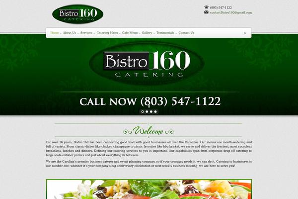 bistro160catering.com site used Mizzo