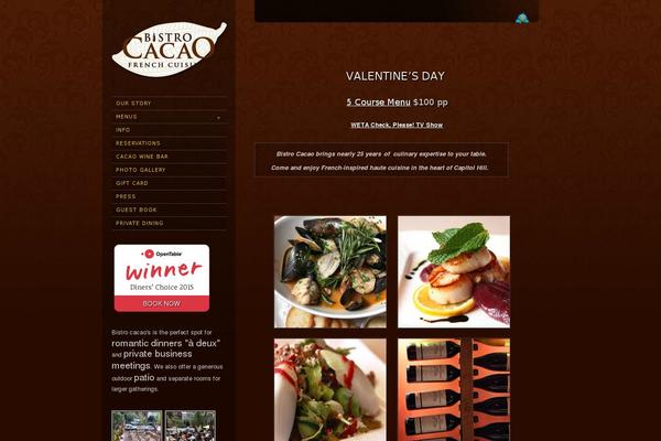 Site using Open Table Widget plugin