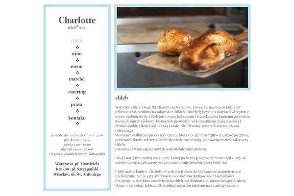 charlotte theme websites examples