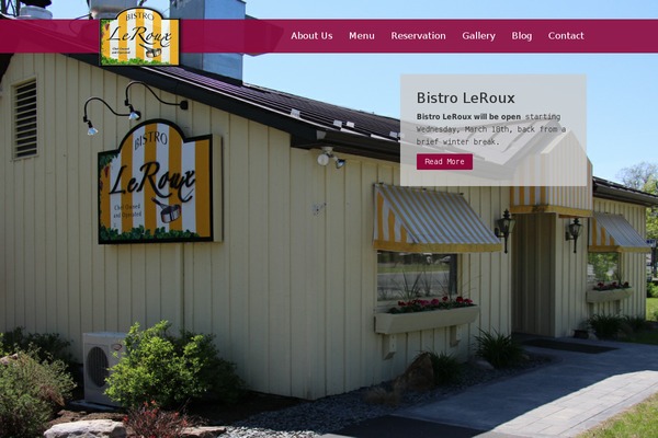 Lezzatos theme site design template sample