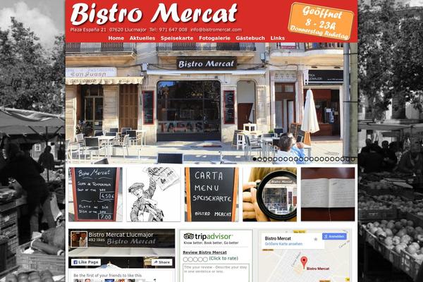 Bottega theme site design template sample