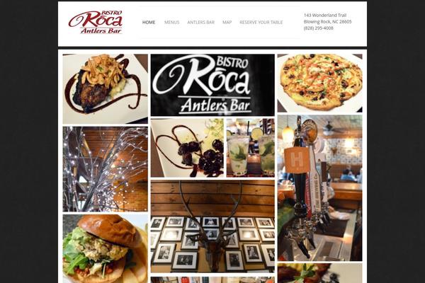 bistroroca.com site used Headway-3