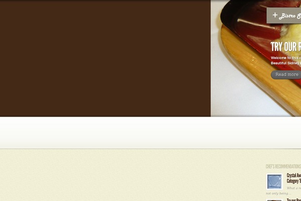 MyCuisine theme site design template sample