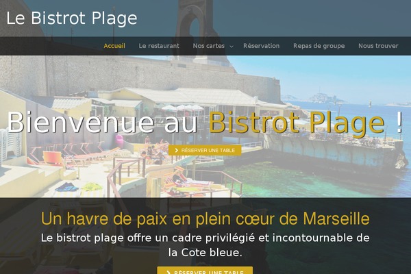 Monarch theme site design template sample