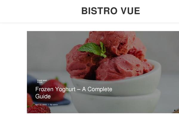 bistrovue.com.au site used Saya