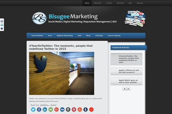 bisugee.com site used Traction