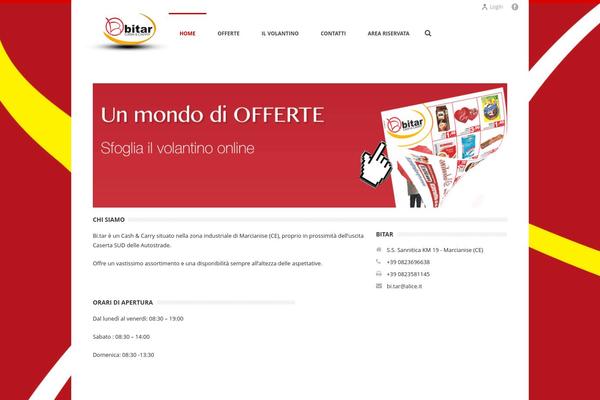 Jupiter theme site design template sample