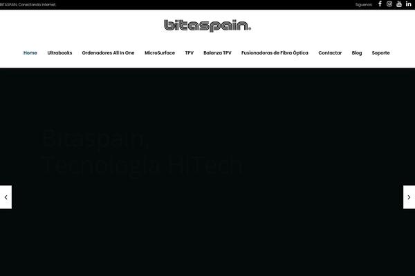 Bridge theme site design template sample