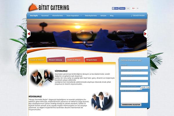 Wellness theme site design template sample