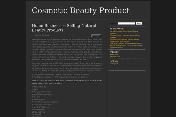 Tmp theme site design template sample