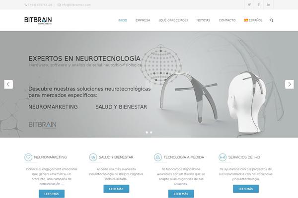 Durus theme site design template sample