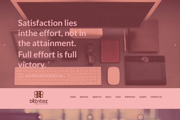 OneEngine theme site design template sample