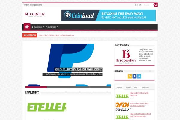 Sahifa theme theme site design template sample