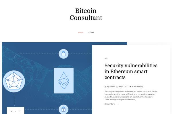 bitcoinconsultant.me site used Markup