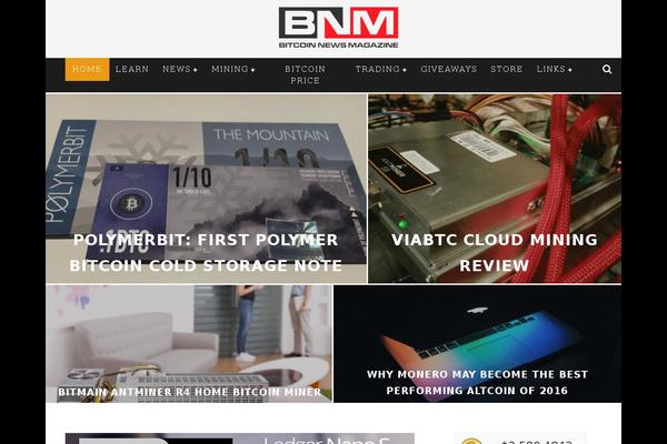Digital Newspaper theme site design template sample
