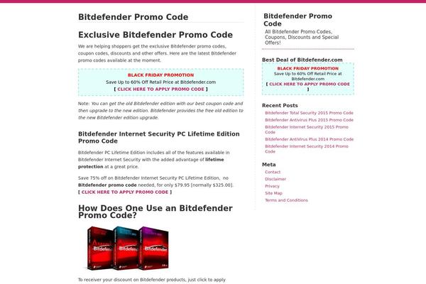 bitdefenderpromocode.com site used QuickChic