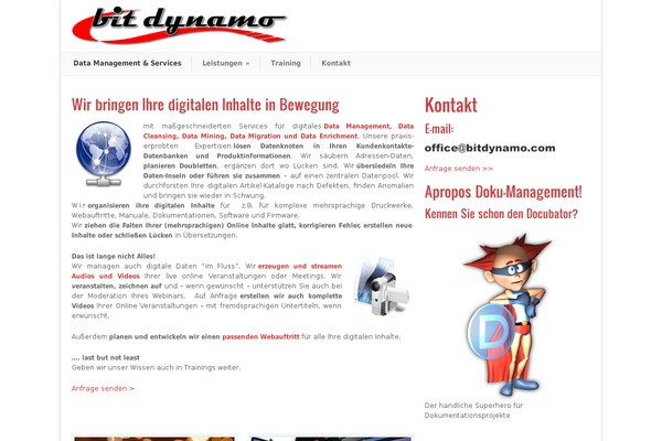 Modernize v3 theme site design template sample