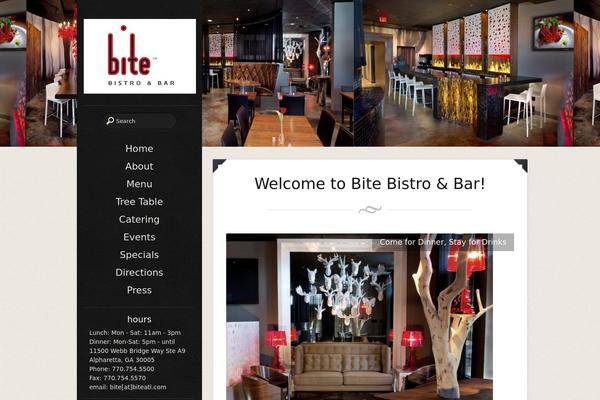 Eatery theme site design template sample