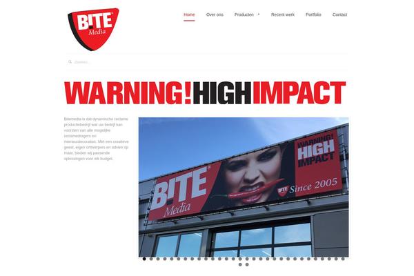 Silicon theme site design template sample