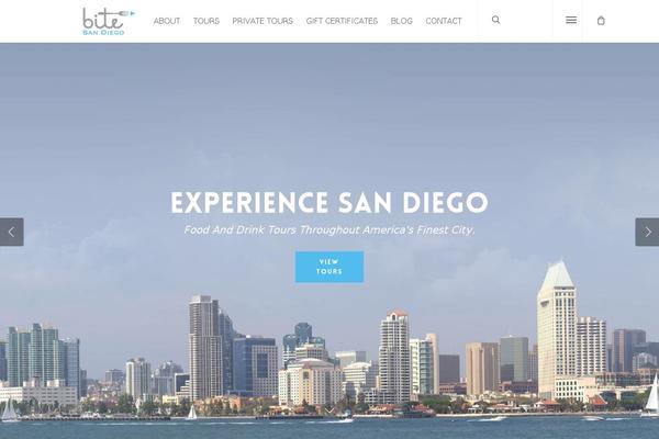 Salient Child theme site design template sample