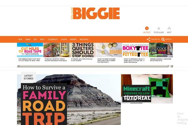 Site using Featured Image Thumbnail Grid plugin