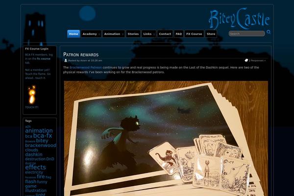 Suffusion theme site design template sample