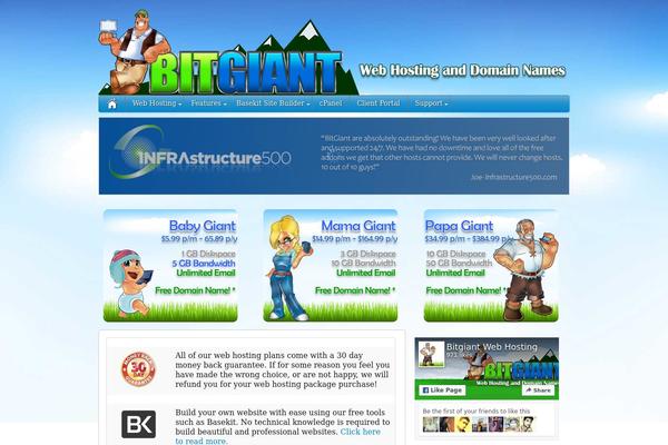 iFeature Pro theme site design template sample