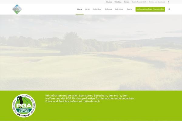 Enfold theme site design template sample