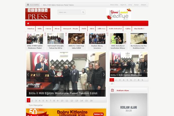 HaberMatik V3 theme site design template sample