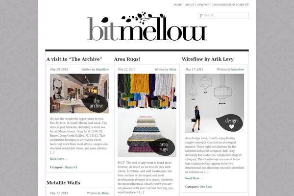 Vintage theme site design template sample