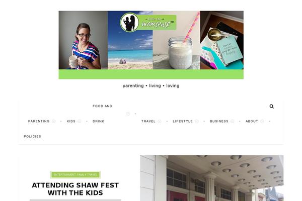 Acacia theme site design template sample