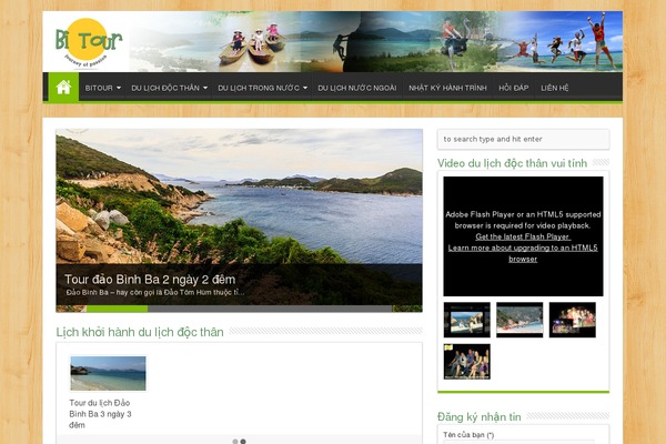 Modernize v3 theme site design template sample