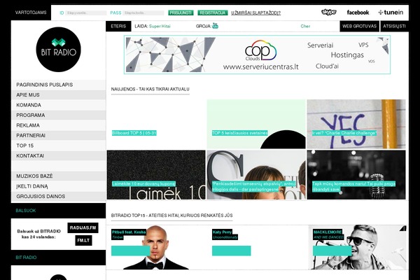 Soundwave theme site design template sample