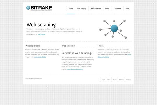 bitrake.com site used RT-Theme 11