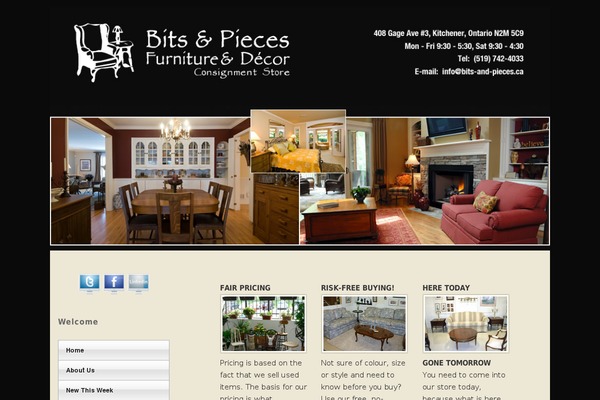 bits-and-pieces.ca site used Twentyelevencustom