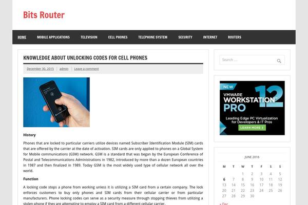 Dynamic News Lite theme site design template sample