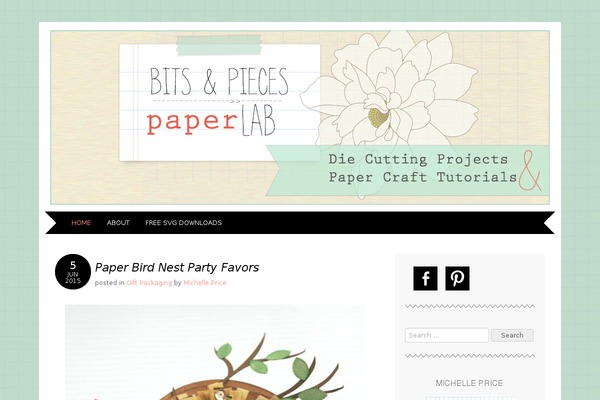 Adelle theme site design template sample