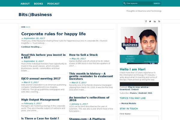 Site using Simple Follow Me Social Buttons Widget plugin