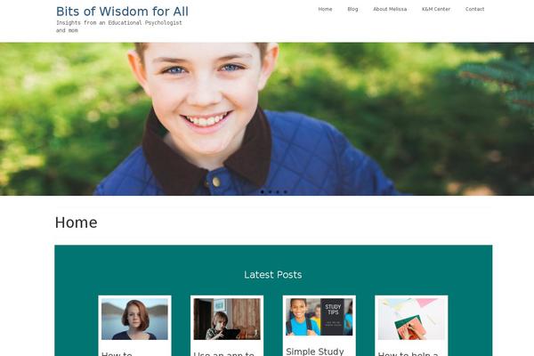 Site using Kadence-blocks plugin